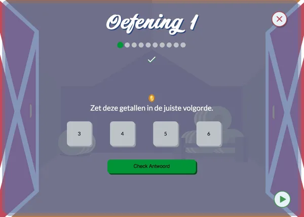 In volgorde slepen
